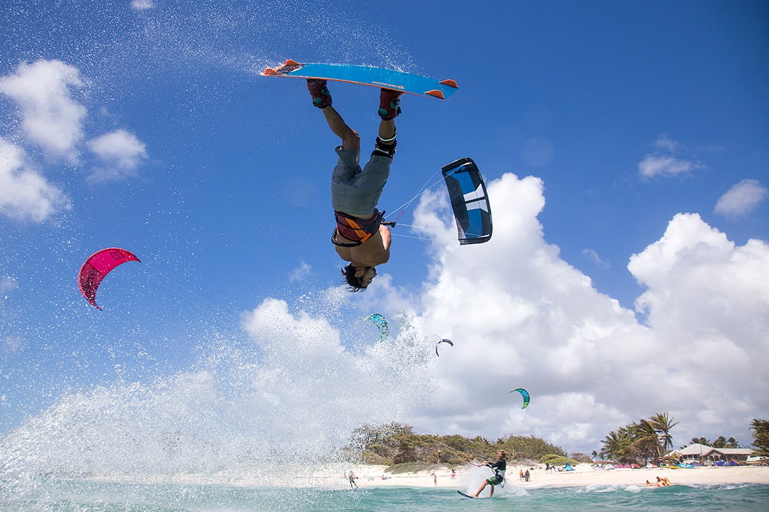 De Action Man Brian Talma Windsurfing, Kitesurfing, Stand up